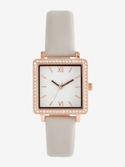 Grey Sparkle Square Watch - Image 2 of 4