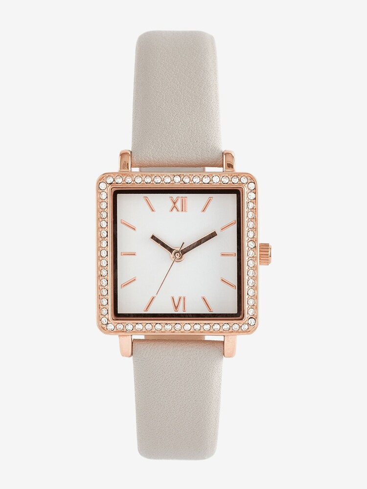 Grey Sparkle Square Watch - Image 2 of 4 Grey Sparkle Square Watch - Image 2 of 4