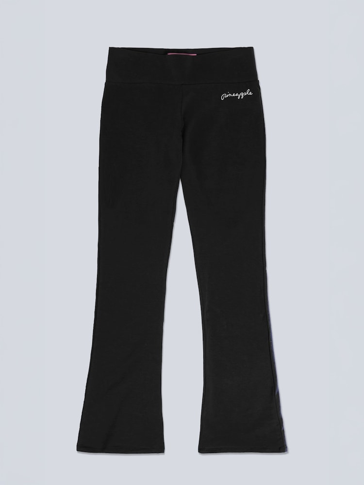 Pineapple Black Womens Slim Fit Jersey Trousers - Image 5 of 5
