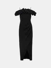 Phase Eight Black Off The Shoulder Mallory Maxi Dress - Image 6 of 6