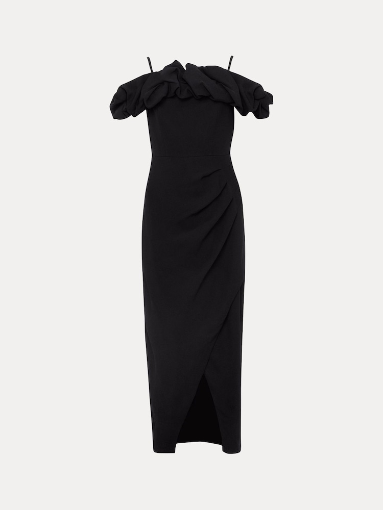 Phase Eight Black Off The Shoulder Mallory Maxi Dress - Image 6 of 6