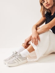 Gris - Zapatillas de deporte VL Court Bold de adidas - Imagen 3 de 12