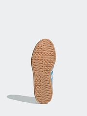 adidas Grey/Blue VL Court Bold Trainers - Image 10 of 12