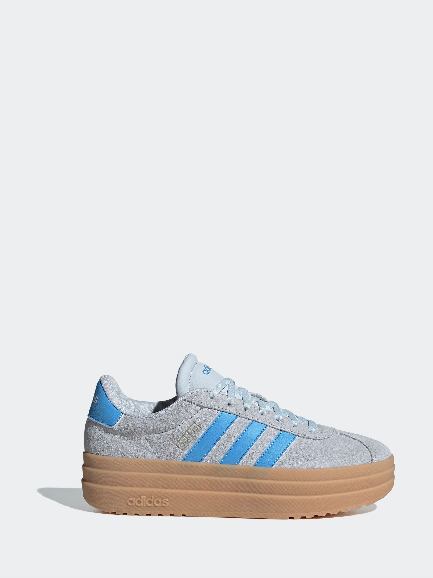 Grey and blue adidas best sale