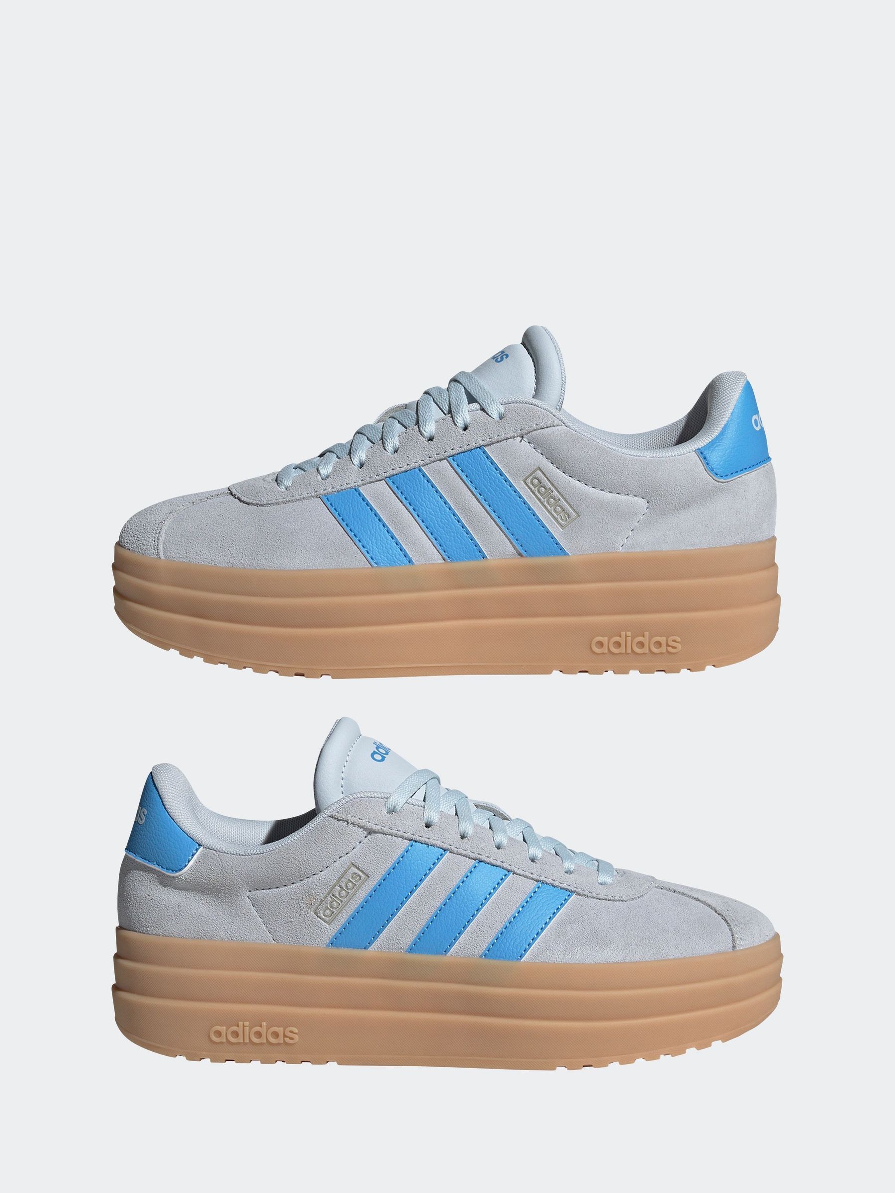 Buy adidas Grey Blue VL Court Bold Trainers from Next Canada
