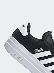 adidas Black/White VL Court Bold Trainers - Image 11 of 21