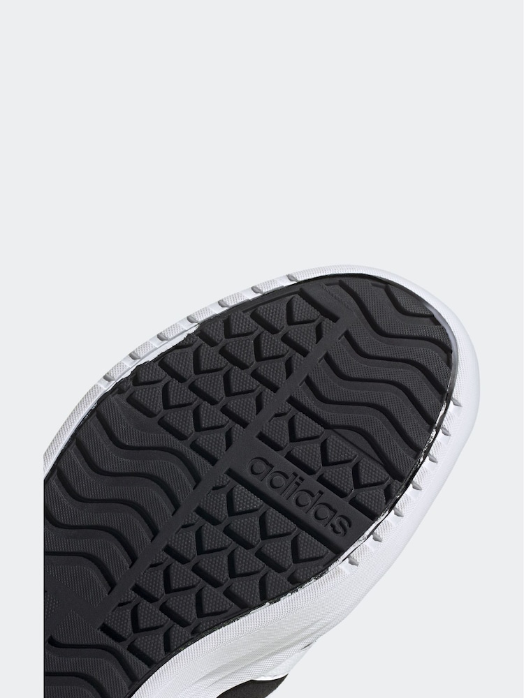 adidas Black/White VL Court Bold Trainers - Image 12 of 21