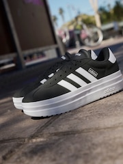 adidas Black/White VL Court Bold Trainers - Image 13 of 21