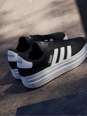 adidas Black/White VL Court Bold Trainers - Image 17 of 21