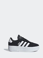 adidas Black/White VL Court Bold Trainers - Image 4 of 21