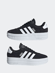adidas Black/White VL Court Bold Trainers - Image 8 of 21