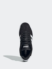 adidas Black/White VL Court Bold Trainers - Image 9 of 21
