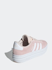 Rosa/blanco - Zapatillas de deporte VL Court Bold de adidas - Imagen 3 de 11