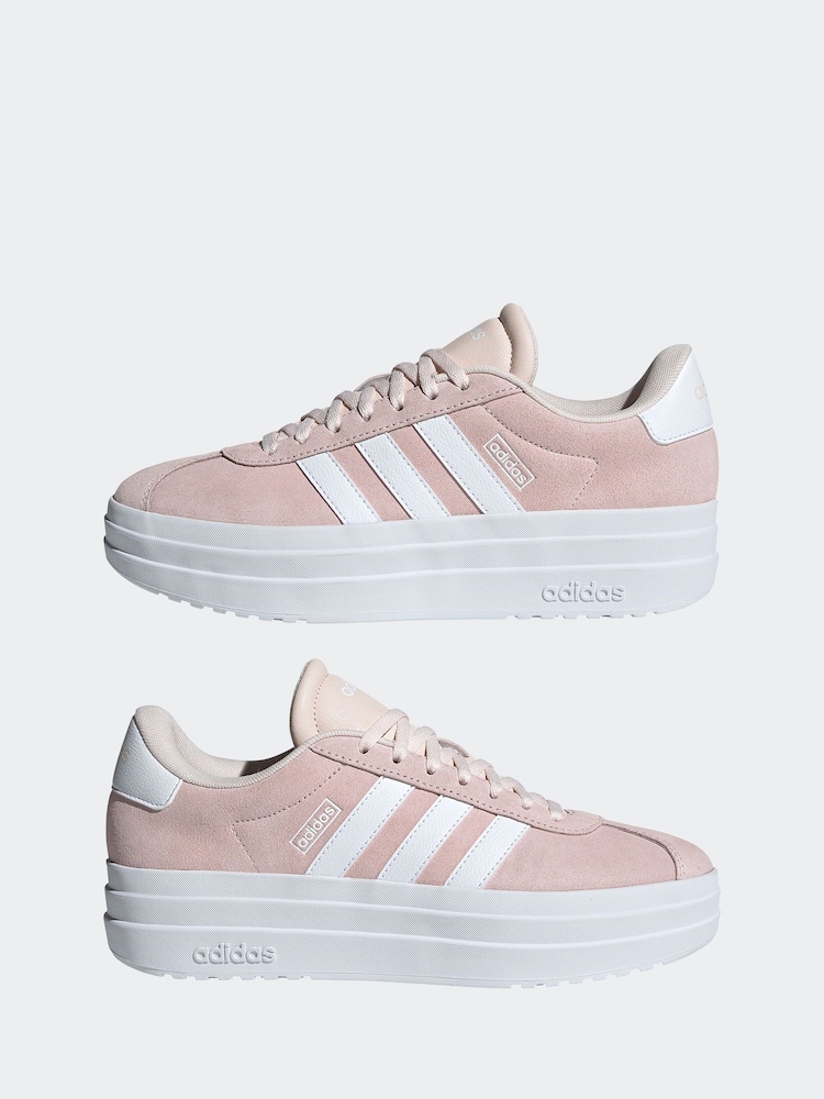 Pink Adidas Adidas Sneakers Tumblr Street Style Adidas Superstar