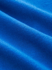 Svetlo modra - Pletena pletena jopa Soft Touch Longline - Slika 6 iz 6