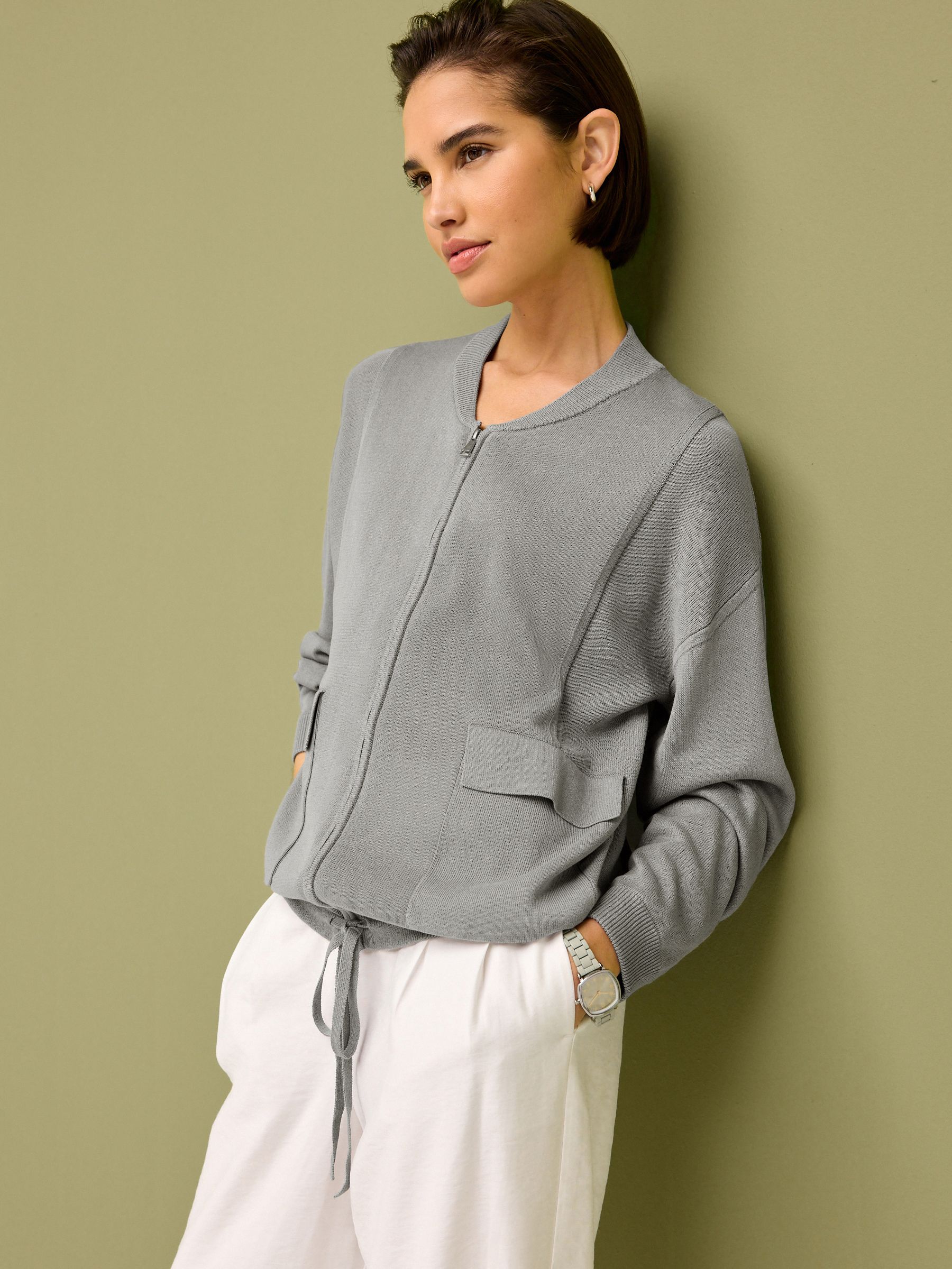 Next grey cardigan coat store