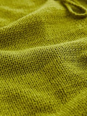 Green Tie Front Knitted Waistcoat - Image 6 of 6