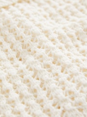 White Crochet Bardot Top - Image 6 of 6