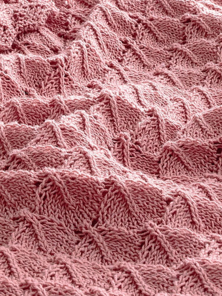 Blush Pink Short Sleeve Stich Detail Polo Top - Image 6 of 6