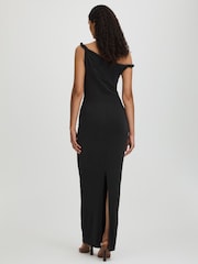 Good American Black Good American Twisted Strap Jersey Maxi Dress - Image 4 of 5