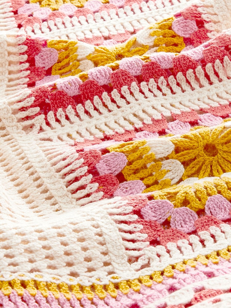 Orange Crochet Tank - Image 6 of 6