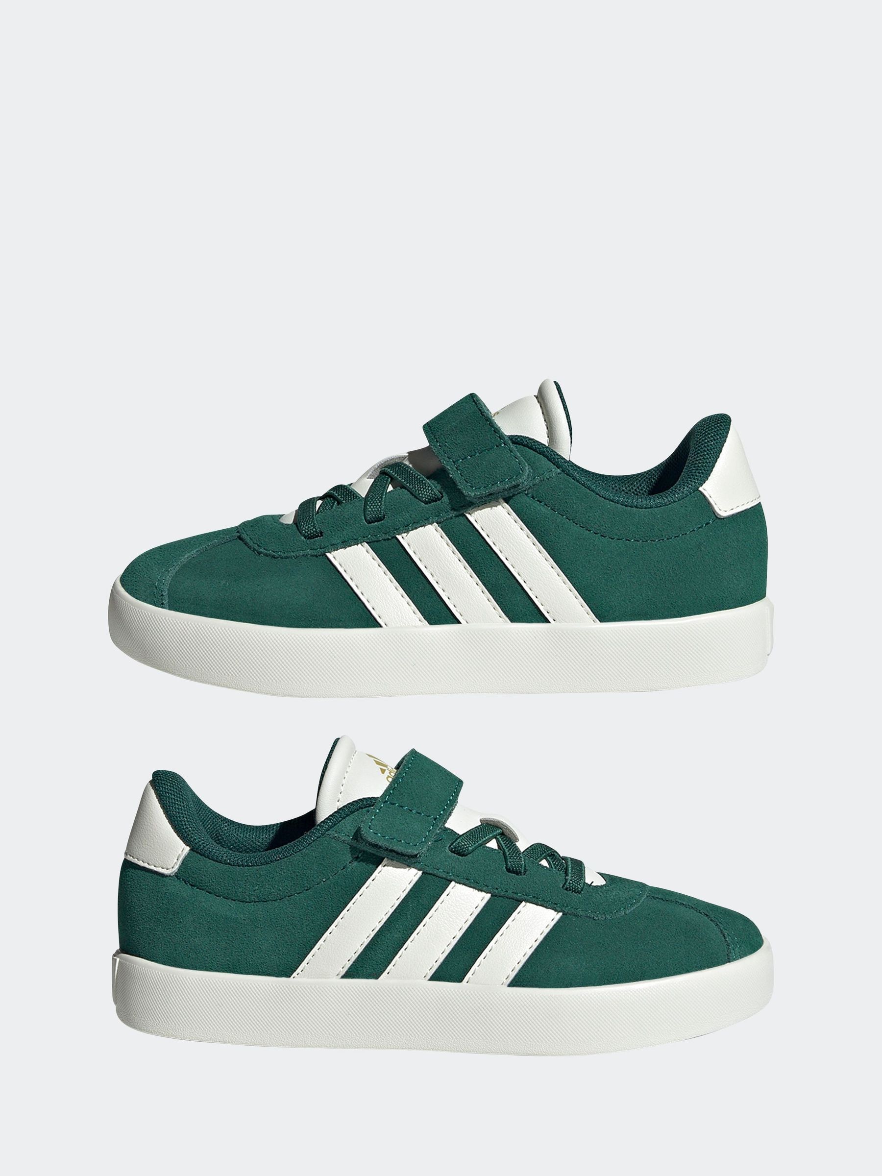adidas Green Kids VL Court 3.0 Trainers