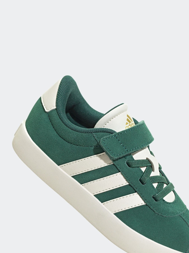 adidas Green Kids VL Court 3.0 Trainers - Image 8 of 8 adidas Green Kids VL Court 3.0 Trainers - Image 8 of 8