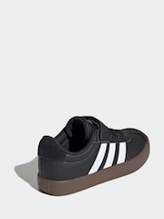 adidas Black/Tan VL Court 3.0 Trainers - Image 4 of 9