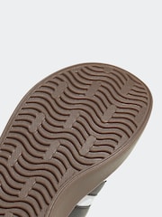 adidas White/Black VL Court 3.0 Trainers - Image 9 of 9