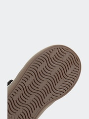 adidas Black/White VL Court 3.0 Hook and Loop Trainers - Image 8 of 8
