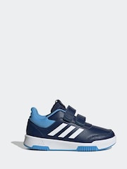 Azul/blanco - Adidas Hook and Loop Tensaur Sport Trainers - Imagen 1 de 9
