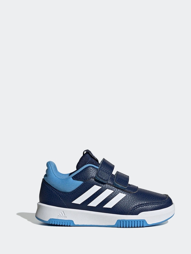 Azul/blanco - Adidas Hook and Loop Tensaur Sport Trainers - Imagen 1 de 9