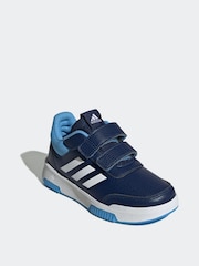 Azul/blanco - Adidas Hook and Loop Tensaur Sport Trainers - Imagen 3 de 9
