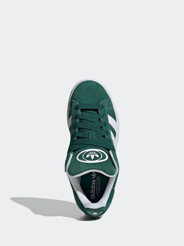 adidas Green Junior Campus 00s Trainers - Image 11 of 14