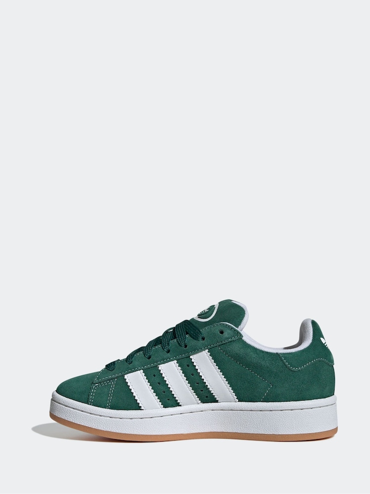 adidas Green Junior Campus 00s Trainers - Image 7 of 14