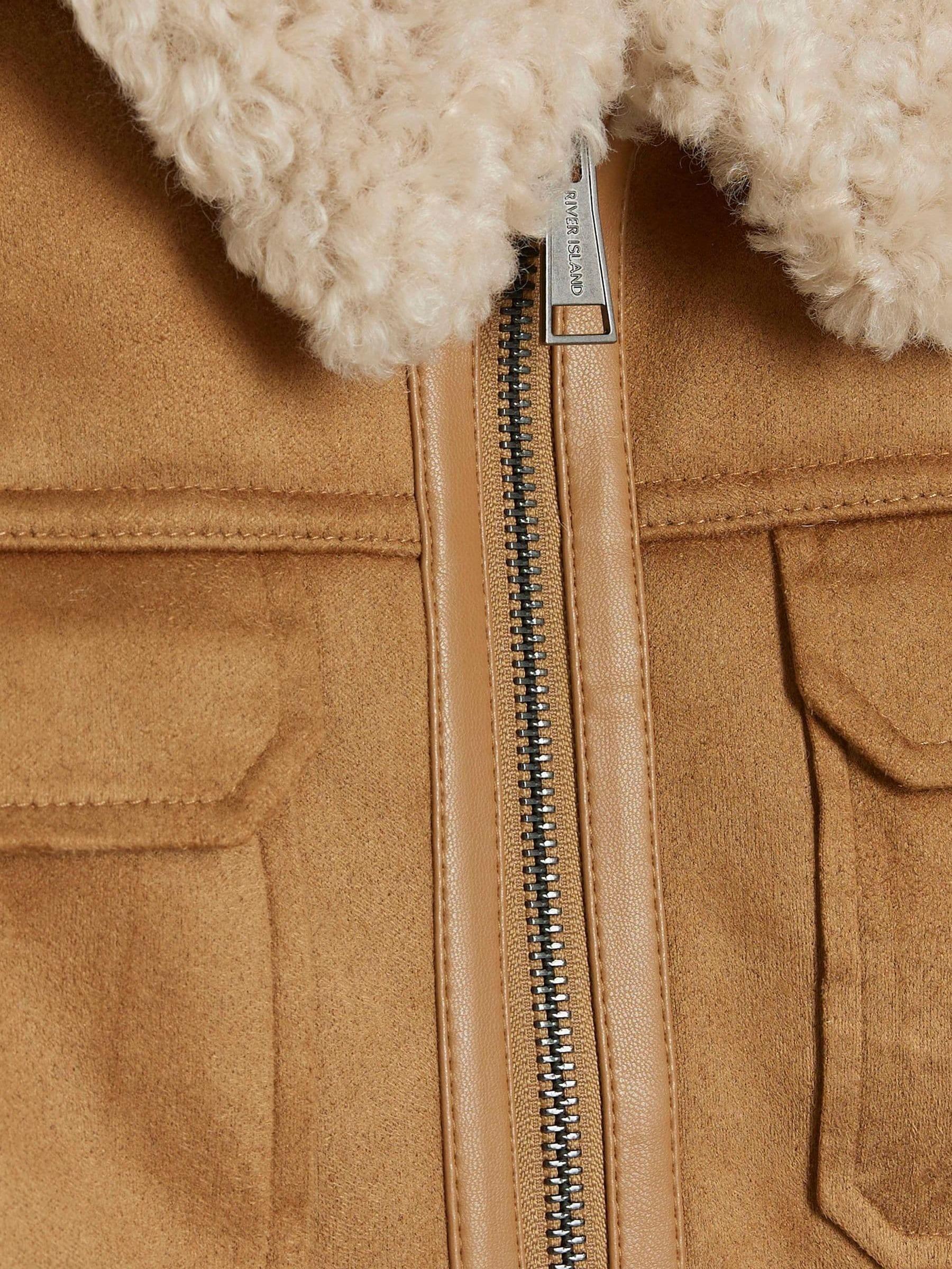 River island borg on sale