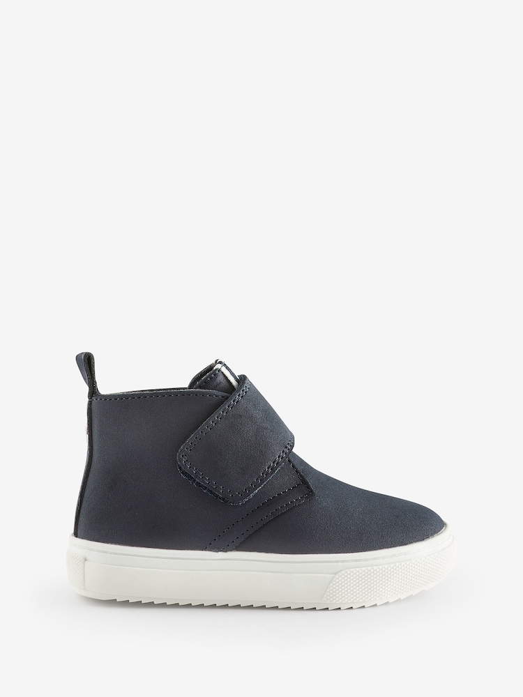River Island Blue Boys Suede Lace Demi Boots - Image 1 of 5