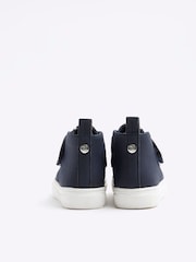 River Island Blue Boys Suede Lace Demi Boots - Image 3 of 5