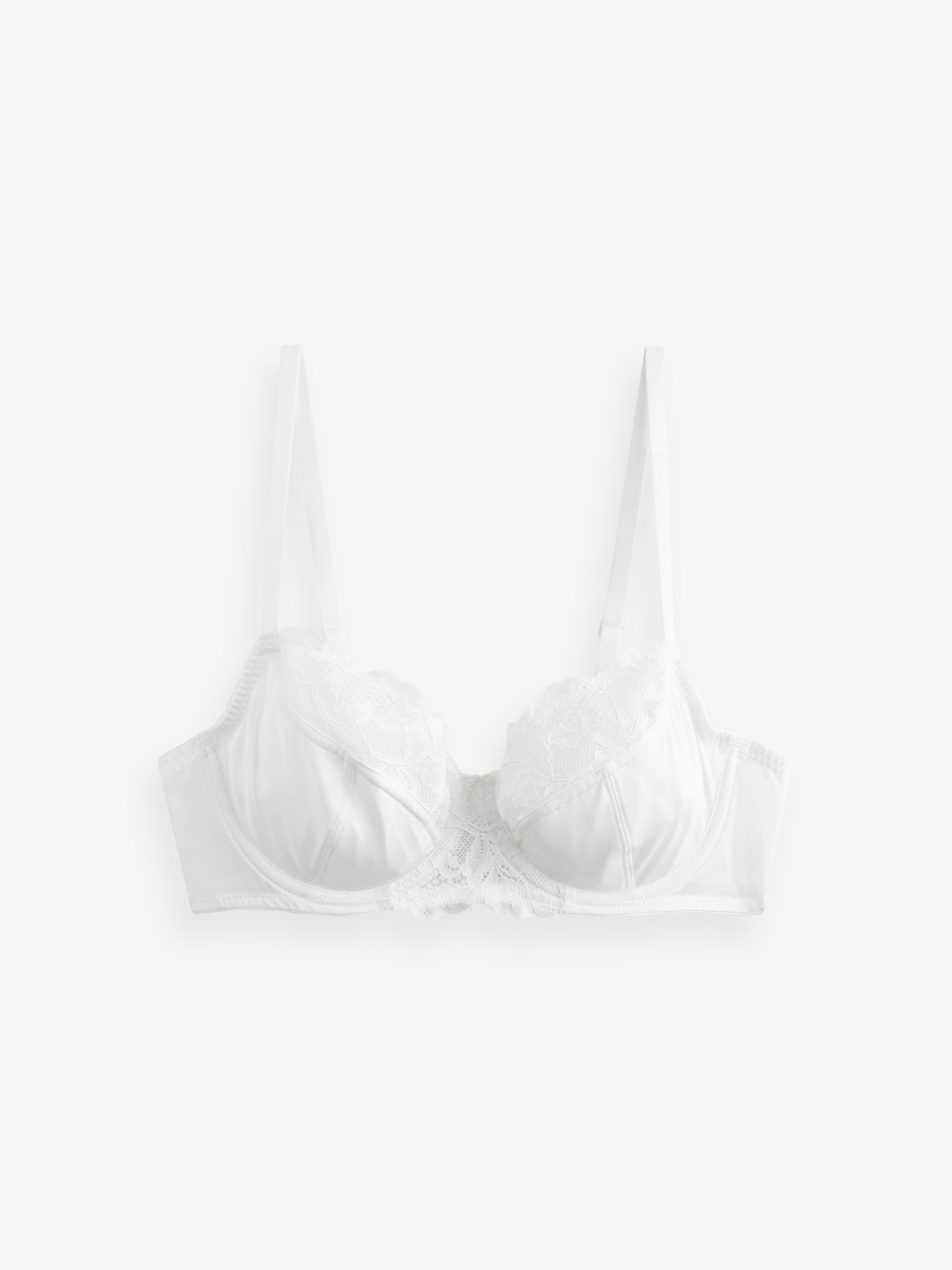Buy Black/White/Praline Nude 3 Pack Non Padded Full Cup Bras from
