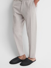 UGG Black Grained Leather Slippers - Image 2 of 5