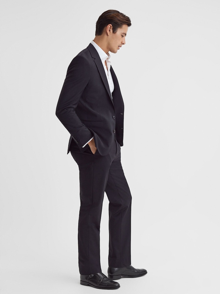 Reiss Black Amalfi Leather Double Monk Strap Shoes - Image 2 of 5 Reiss Black Amalfi Leather Double Monk Strap Shoes - Image 2 of 5