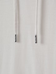 Reiss Snow Holland Merino Wool Drawstring Hoodie - Image 6 of 7