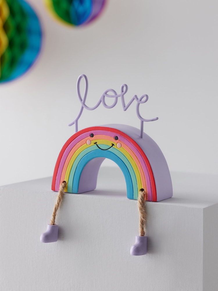 Multi Love Rainbow Ornament - Image 1 of 5