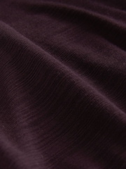 Burgundy Red Active Crew Neck Lightweight Short Sleeve T-Shirt - Image 2 of 3