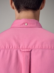 Pink - Kurzärmeliges Oxford-Hemd aus 100% Baumwolle - Bild 5 von 8