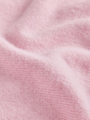 Pink N.Premium Merino Wool V-Neck Jumper - Image 2 of 3