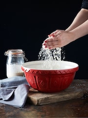 Mason Cash Red Mixing Bowl - Image 3 of 5