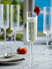 Ravenshead Pisa Champagne Flute Glasses Set of 4 - Image 1 of 3