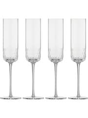 Ravenshead Pisa Champagne Flute Glasses Set of 4 - Image 3 of 3