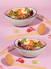 Typhoon World Food Noodle Soup Bowl Set of 2 - Image 1 of 4